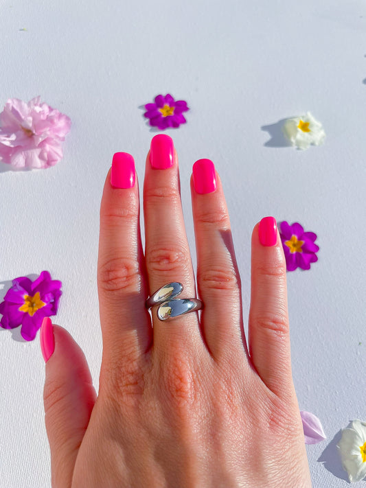 Bague inspirée de la marque Bottega Veneta 