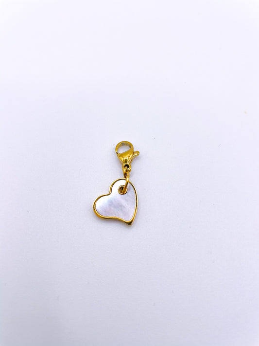 CHARMS COEUR BLANC